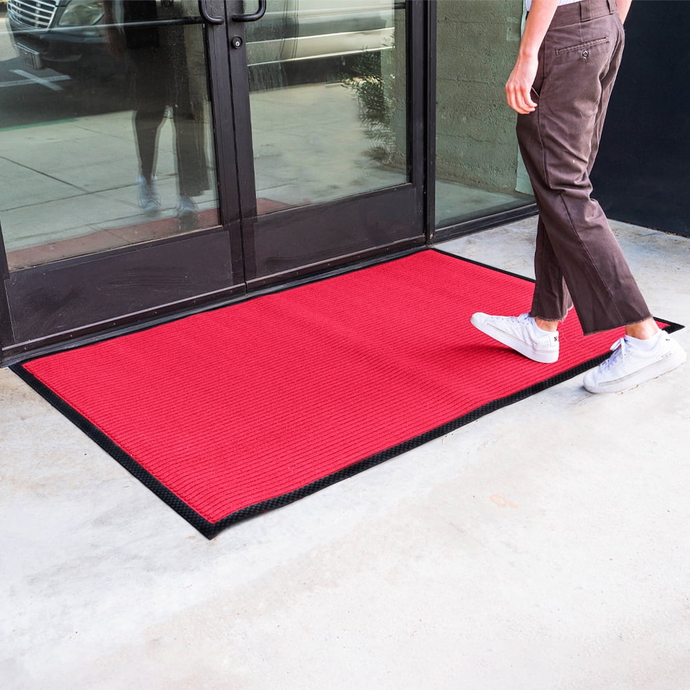 Commercial entrance mat - NOVOMAT® FOSA - EMAC - aluminum / rubber /  non-slip