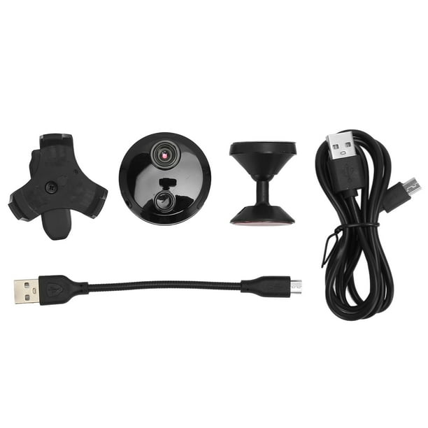 Mini cámara WiFi 1080P HD, inalámbrica, detección de movimiento, visión nocturna, cámara de vigilancia de seguridad para el hogar con interfaz AP