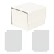 thumbnail image 1 of Caja para baraja de cartas coleccionables con funda y 2 separadores. Cuadros Blanco, 1 of 9