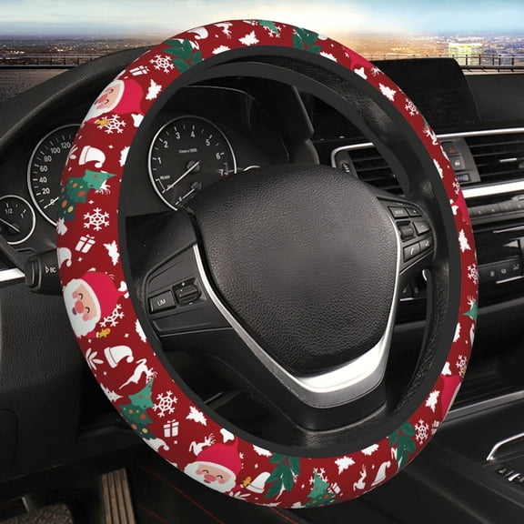 General 15 in, Red Steering Wheel Cover
