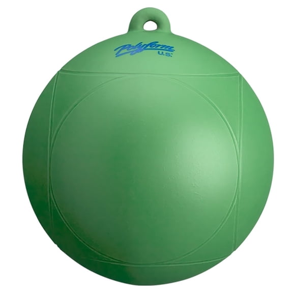 Polyform 9 Diam. Water Ski Buoy Green - WS1GR