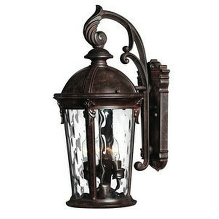 

Medium Outdoor Wall Mount in Traditional Style 9.5 inches Wide By 20.75 inches High River Rock Bailey Street Home 81-Bel-2998655