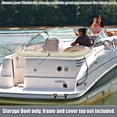thumbnail image 2 of Unique Bargains Bimini Top Storage Boot Cover Light Hole 600D Canvas Beige, 2 of 7