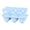 Blue, variant on Elephant-Shaped Silicone Ice Tray with 6 Cavities, Easy Release, Leak-Proof Lid, Soft Handle, Dishwasher Safe, Fun for Kids Parties, Size 17x10x4cm, Blue.