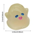 thumbnail image 6 of sunsanly 5Pcs Mini Resin Halloween Ghost Figurines Cute Glow in The Dark Ghost Garden Decor for Home Party Festival Halloween Decoration, 6 of 8
