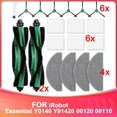thumbnail image 1 of Paquete de 19 Piezas de Repuesto para Aspiradora Robot para Essential Y0140 Y01420 00120 00110, 1 of 5