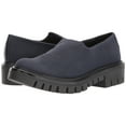 thumbnail image 2 of Shellys London Karen Navy Loafer Stretch Fabric Glove Fitting Trendy Comfortable (Navy, 6), 2 of 2
