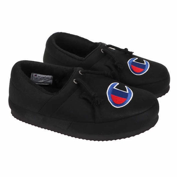 Champion Unisex University Slipper Size 12 BLACK