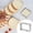 A, variant on Stainless Steel Lace Edge Rectangular Cookie Cutter Mold,Cookie Cutter, 3 PCS