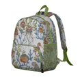 thumbnail image 2 of Cute Nautical Crab Student Backpack - Lightweight Water-Repellent School Bag with Colorful Tropical Sea Life and Marine Ocean Beach Cartoon Design for Daily Use, 2 of 6