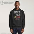 thumbnail image 2 of Men's Marvel 10th Anniversary More Than a Fan  Pull Over Hoodie Black Small, 2 of 9