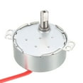 thumbnail image 1 of Motor Síncrono Uxcell 12 VAC 8-10RMP 50-60Hz 4W Eje Plano Doble CW/CCW, 1 of 5