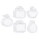 thumbnail image 1 of Marcadores de flores secas transparentes Uxcell, marcador de flores prensadas claras, pegatina de botella de perfume DIY, paquete de 20, 1 of 5