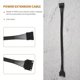 thumbnail image 4 of 2Pcs SATA Extension Cable,15 Pin SATA Male to Female Extender Cable Adapter for Hard Drive Disk HDD, 4 of 5