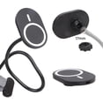 thumbnail image 2 of YIGSECU Universal 17mm Ball Socket Magnetic Phone Mount Car Dashboards Vent Clip Holder Simple Installs for 4 to 7 Inch Devices, 2 of 12