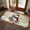 Brown, variant on Front Door Mat Indoor Outdoor 19.7"x31.5", Red Snowman Christmas Absorbent Non Slip Welcome Mat, Xmas Tree Snowflake Winter Birds Low Profile Entryway Rug for Front Entrance Porch Back Door Patio