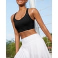 thumbnail image 4 of Top deportivo RUNNING GIRL de alto impacto negro para mujer talla L, 4 of 6