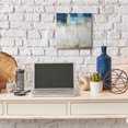 thumbnail image 3 of Stupell Industries Modern Modern Expressive Abstract Off-White Blue Green Canvas Art, 17 x 17, by Pamela K. Beer, 3 of 7
