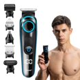 thumbnail image 2 of Men Electric Shaver Razor Washable Head with Pop Up Trimmer Rotary Shaving High quality, 2 of 4