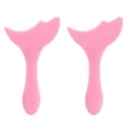 thumbnail image 3 of 4x Plantillas De Delineador De Ojos Reutilizables Plantilla De Silicona Asistente Lavable Rosa 2 Piezas, 3 of 8