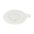 thumbnail image 3 of BUYISI Multi Purpose Hair Catcher For Showers And Sinks With Strong Suction Feature White, 3 of 5