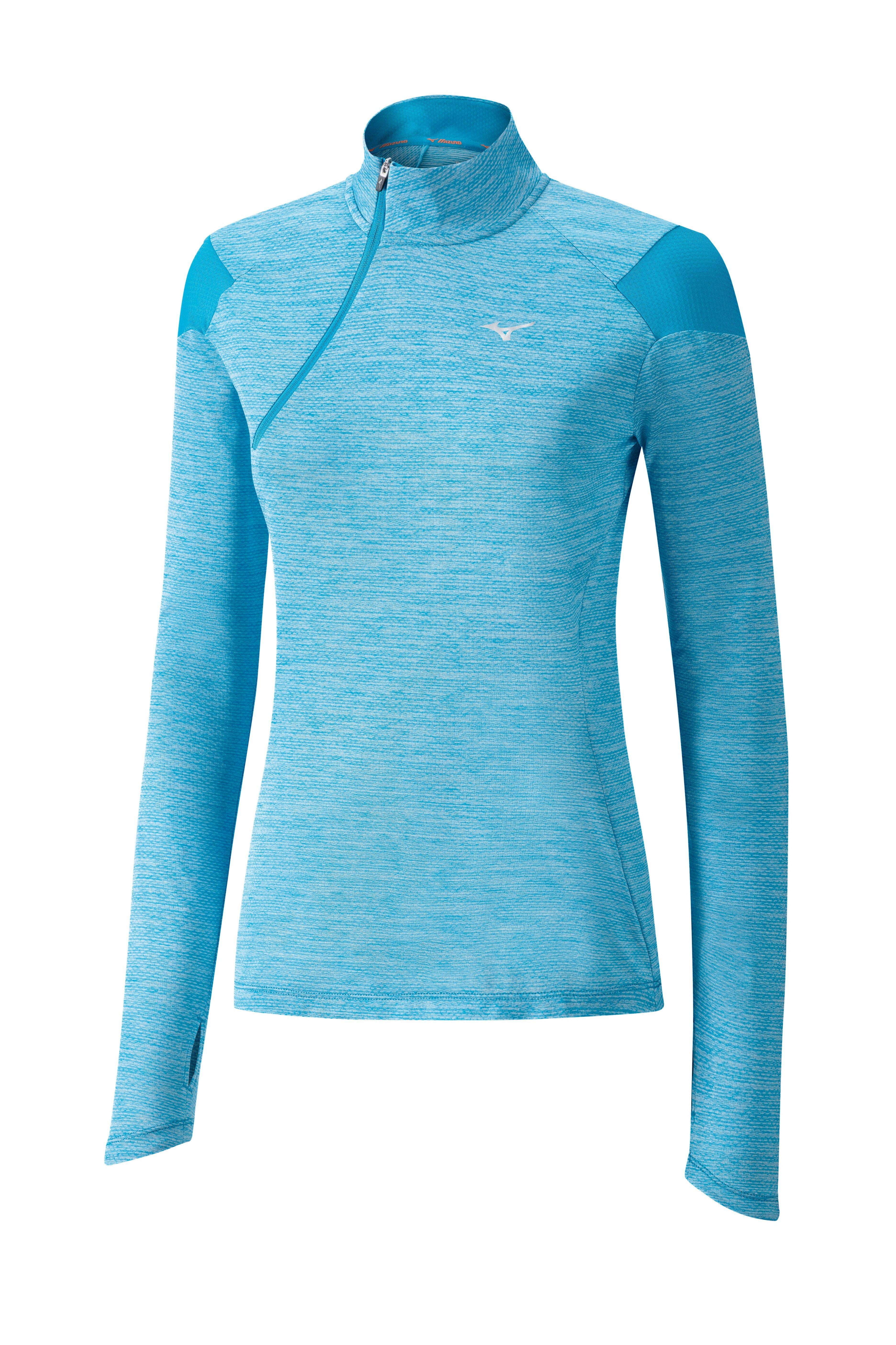half zip running shirt