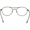 thumbnail image 2 of John Varvatos Demo Round Men's Eyeglasses V158 BLA 51, 2 of 5