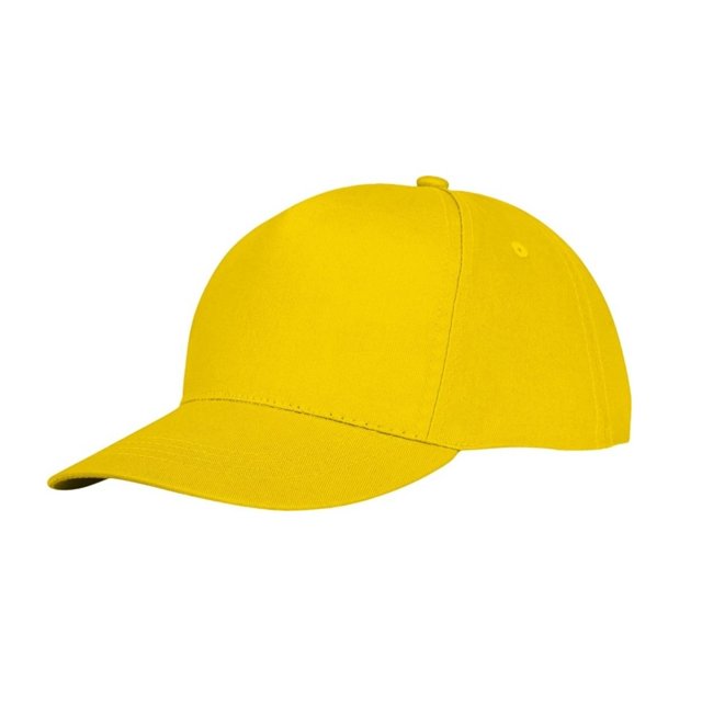 Bullet - Gorra modelo Hades de 5 paneles para adultos (Amarillo)