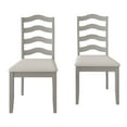 thumbnail image 4 of Castle Place Simple Timeless Wooden Dining Chair, Set of 2, White, 4 of 8