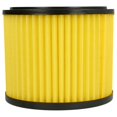 thumbnail image 2 of 2x Faltenfilter kompatibel mit Einhell BT-VC 1250-2, BT-VC 1500 SA, BT-VC 1250 SA, BT-VC 1250 S Staubsauger - Patronenfilter Gelb, 2 of 4