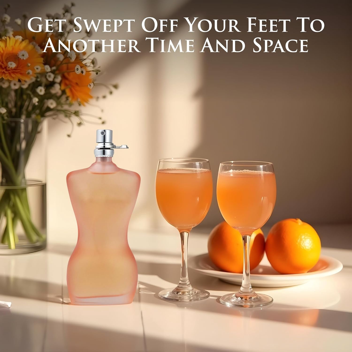 Miss J Perfume for Women, Amber Floral Fragrance with Rose & Vanilla, 100ml Eau de Parfum Spray
