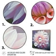 thumbnail image 3 of Designart "Pink Dahlia love expression V" Landscapes Floater Framed Wall Decor, 3 of 7