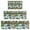 LightColor Dinosaurs Volcanoes, variant on LightColor Origami Dinosaurs Pattern Kitchen Rugs Sets Of 3,Kitchen Runner Rugs Non Skid Washable,Decorative Kitchen Floor Mats for Kitchen,Sink,Laundry,17"x30"+ 17"x47" + 17"x59"