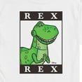 thumbnail image 3 of Toy Story 4 - Type Block Rex - Men's Short Sleeve Graphic T-Shirt, 3 of 5