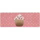 thumbnail image 1 of ABPHQTO Postres de cupcakes de arándanos dulces con lunares Alfombrilla de ratón para juegos extra extendida grande Alfombrilla de escritorio Alfombrilla de teclado 30x80 cm, 1 of 3