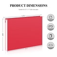 thumbnail image 3 of ViVin Hanging File Folders with 1/5 Cut Tabs, 100 Pack Letter Size, for Home School Office(Assorted), 3 of 5