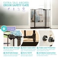 thumbnail image 4 of Regalo Home Accents Extra Tall Baby Gate, Extra Tall Gate, 4 of 10