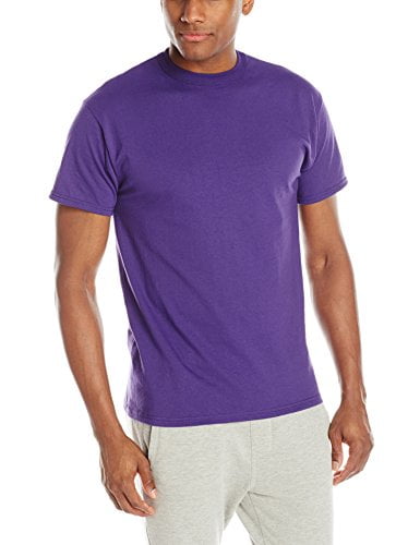 purple athletic shirt