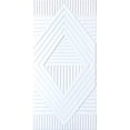 thumbnail image 5 of Dundee Deco 3D Peel and Stick Wall Panels, White, Sample 6" X 6", 5 of 6