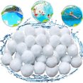 thumbnail image 1 of 350g Swimming Pool Filter Balls, Filter Balls, Fiber Filter Media for Swimming P, 1 of 5