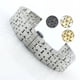 thumbnail image 1 of Para reloj digital Galaxy, correa de acero inoxidable con siete cuentas y hebilla de mariposa, pulsera de metal, 1 of 4