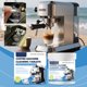 thumbnail image 1 of Coffee Cleaning Tablets | Effervescent Descaler Tablets for Espresso & Coffee Machines | Powerful Stain Remover & Descaling Solution | Quick Dissolve Formula | 1 Tablet Pack | Easy Maintenance, 1 of 9