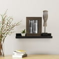 thumbnail image 4 of Melannco 18 x 4-inch Black MDF Photo Shelf, 12- Pound Weight Capacity, 4 of 7