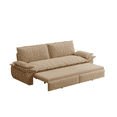 thumbnail image 6 of Homy Casa 3-in-1 Corduroy Convertible Sofa Bed, Queen Size Sleeper for Living Room, 6 of 10