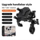 thumbnail image 2 of Soporte Universal para Teléfono con Pedal de Motocicleta y Vehículo Eléctrico, con Amortiguación, Giratorio 360°, Ajustable, para Navegación de Motos B, 2 of 5