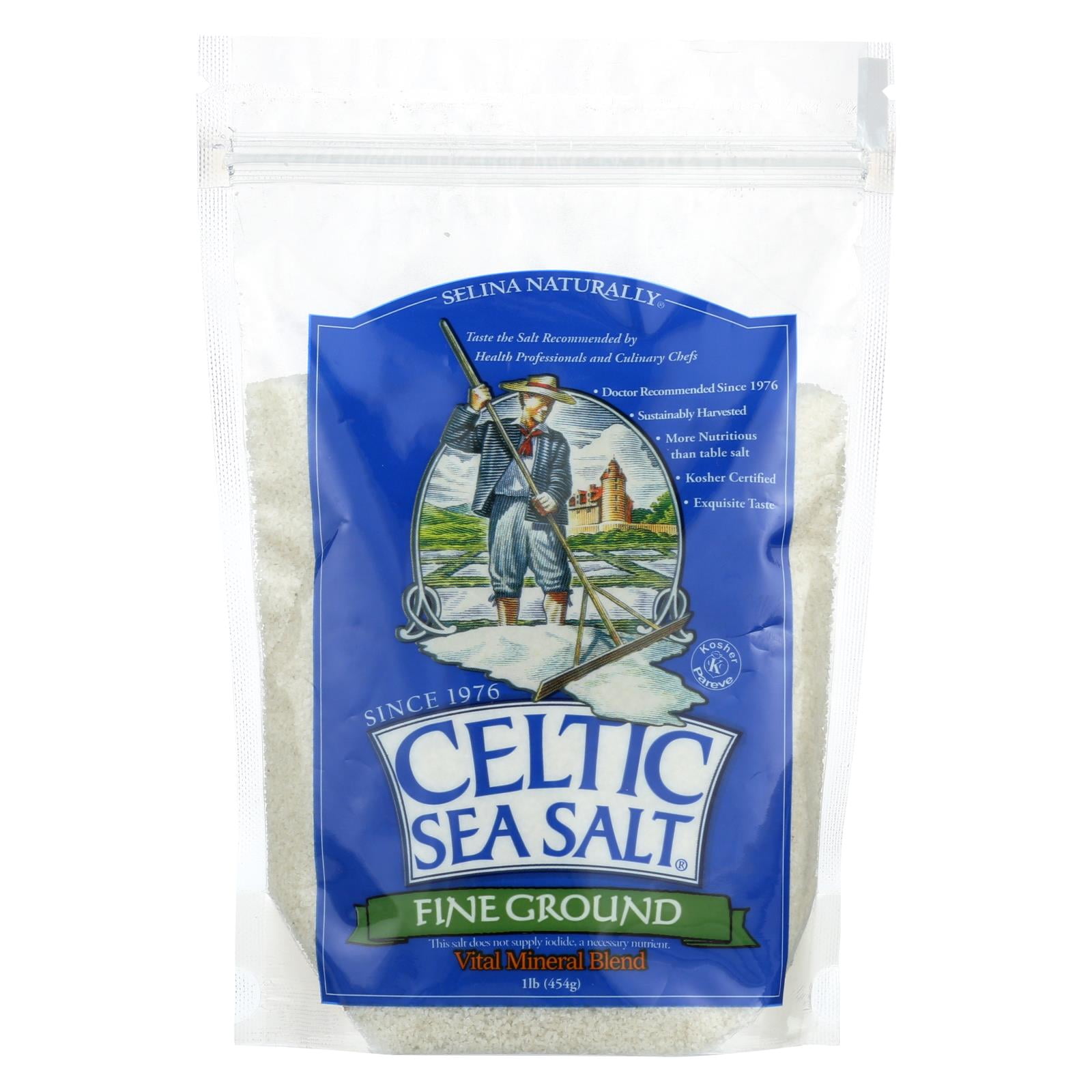 Celtic Sea Salt Fine Ground Case of 6 lbs