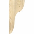 thumbnail image 3 of 6"W x 10"D x 22"H Carmel Rough Sawn Corbel, Douglas Fir, 3 of 9