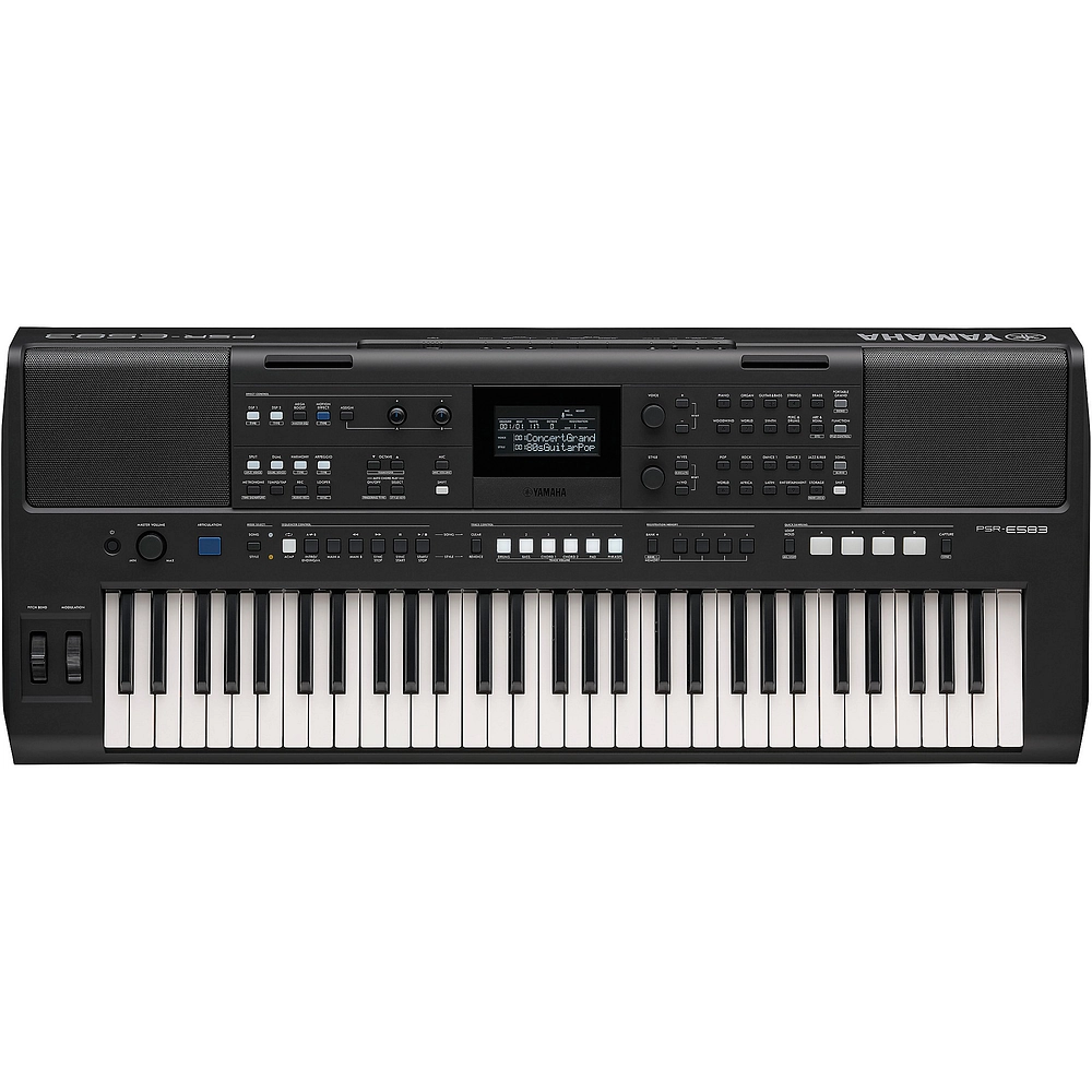 Yamaha PSR-E473 61-Key High-Level Portable Keyboard - Walmart.com