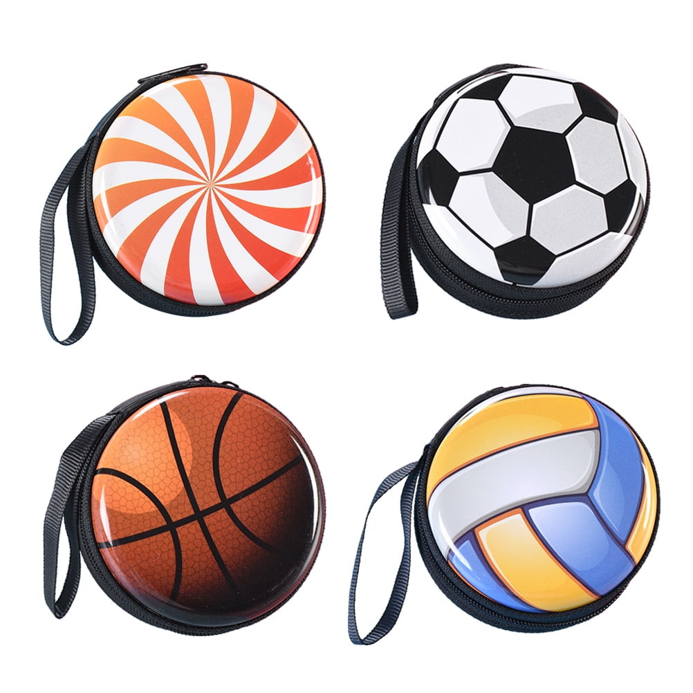 Soccer Ball Leather Coin Purse Cool Football Print Small Kiss-Lock Change  Pouch Clasp Closure Buckle Wallet for Women Men - AliExpress