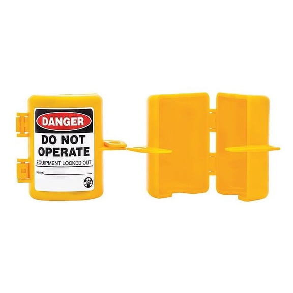 Zing Forklift Lockout,Yellow 7293